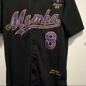 Black and Purple Mamba Jersey